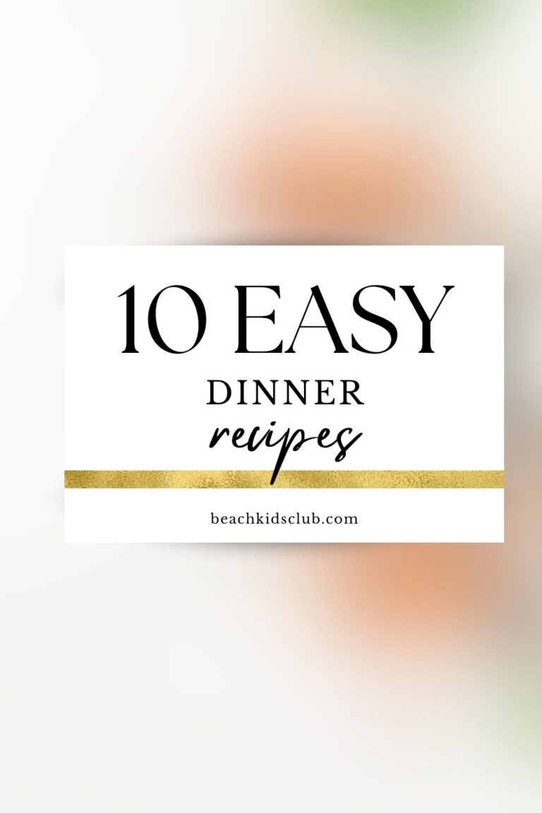 10 Best Dinner Recipes You Must Try Today!