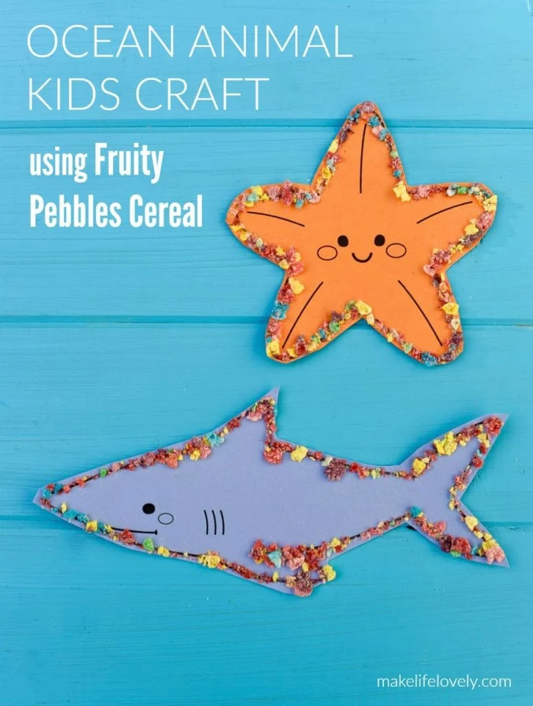 Ocean animal craft