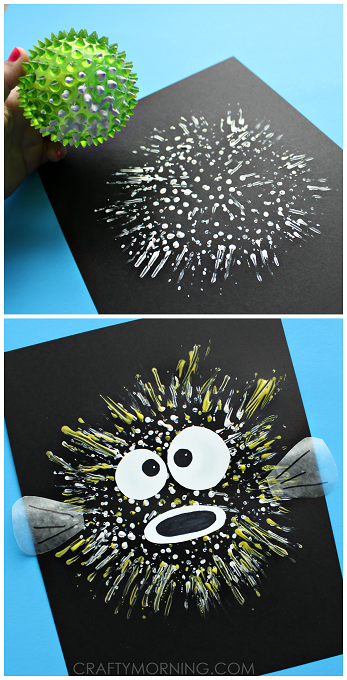 Pufferfish craft