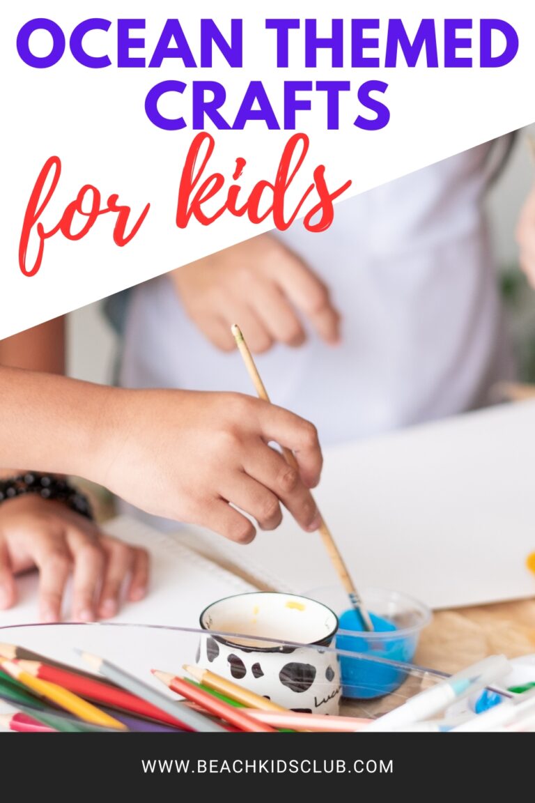 10 Fun Crafty Ocean Themed Art Projects for Kids!