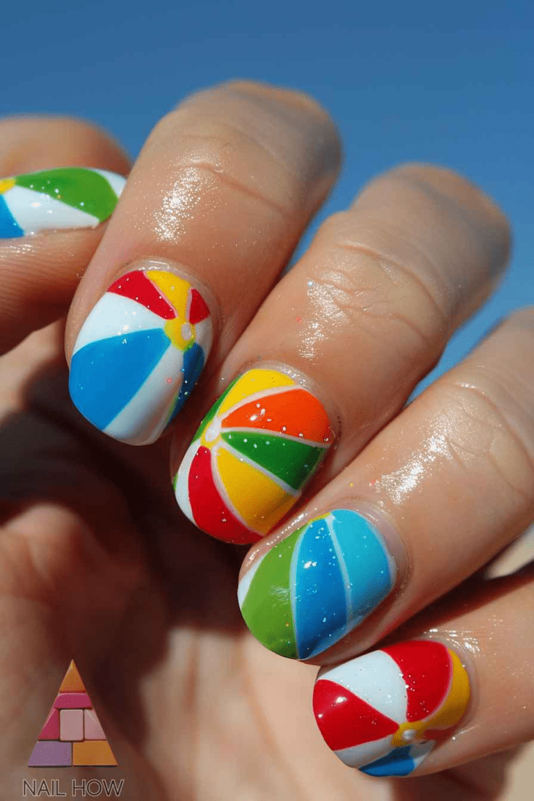 10 Cute Beach Nail Art for Kids